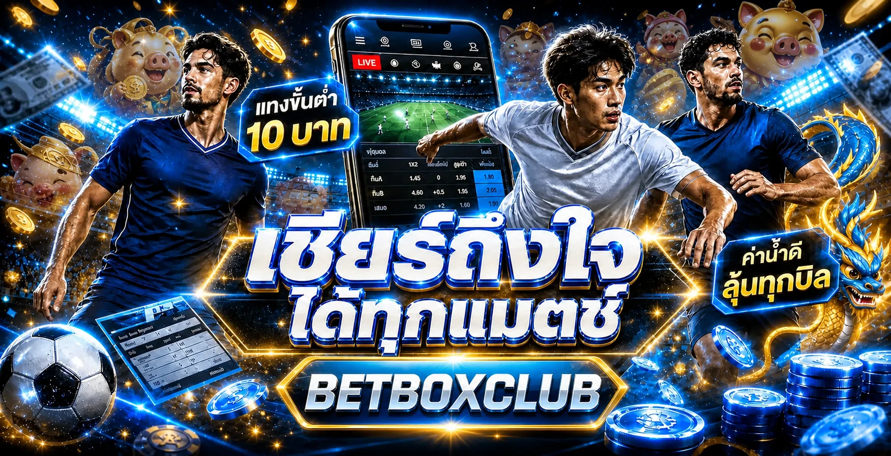 BETBOXCLUB เกมสล็อตออนไลน์ ค่ายดังครบทุกแบรนด์ในที่เดียว